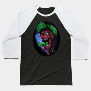 Flesh Zombie Baseball T-Shirt